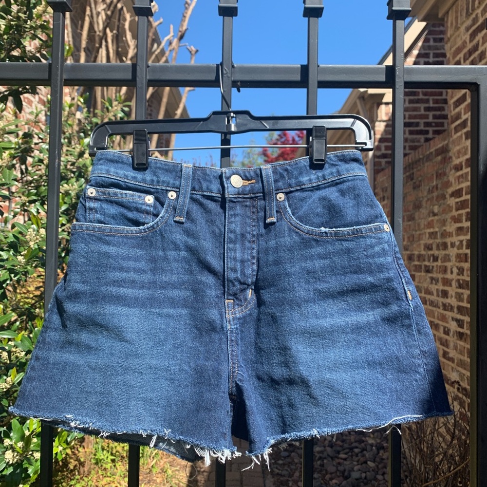 Madewell High Rise Denim Shorts